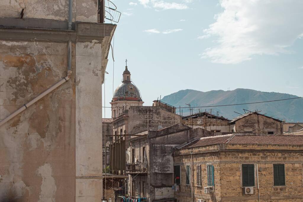 Ferienwohnung Terrazza Sul Mercato. Your House In Ballaro Palermo Exterior foto